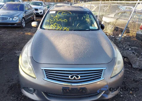 2010 Infiniti G37X from USA, damaged, VIN JN1CV6AR6AM452093